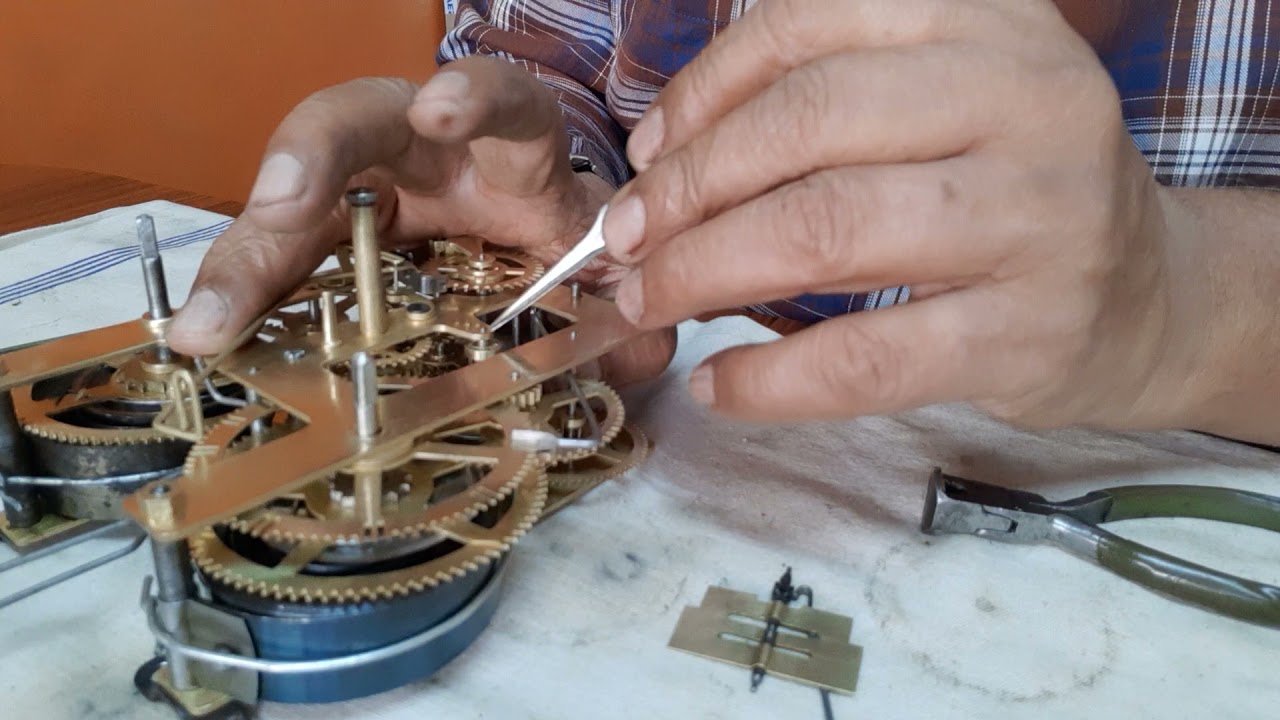 How to assemble Master 8 days winding clock