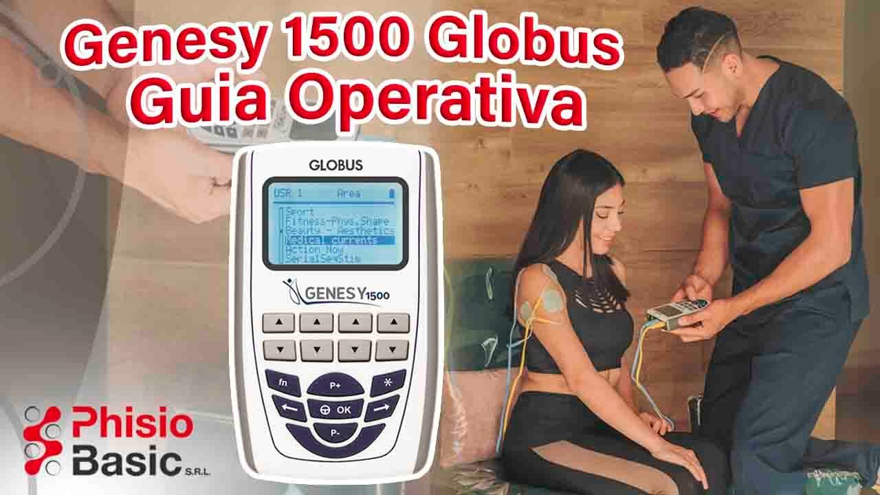 Genesy 1500 Globus - Guia operativa electroestimulador de 4 canales