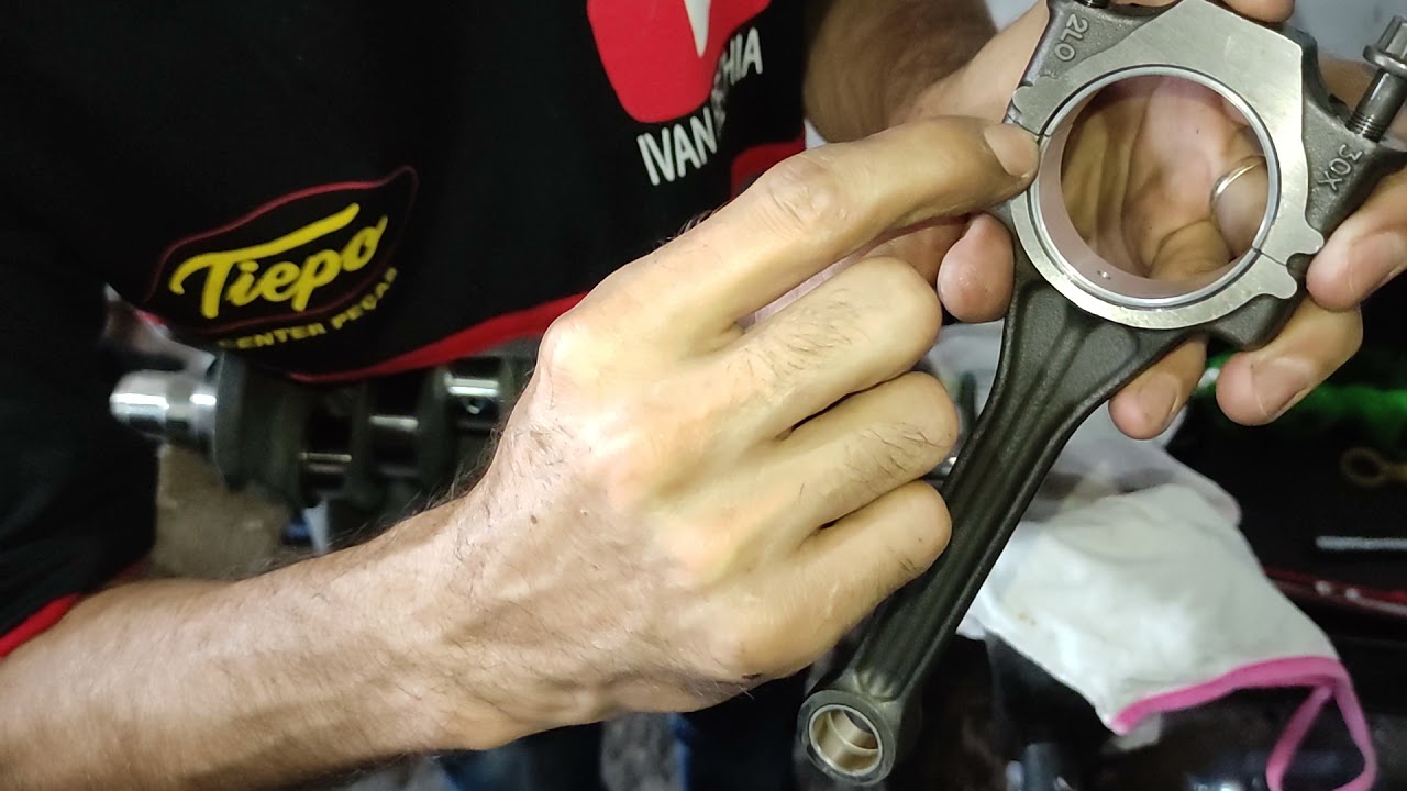 1° parte ajuste de biela , como saber se vai ficar bom o motor. bronzina de biela , bucha de biela