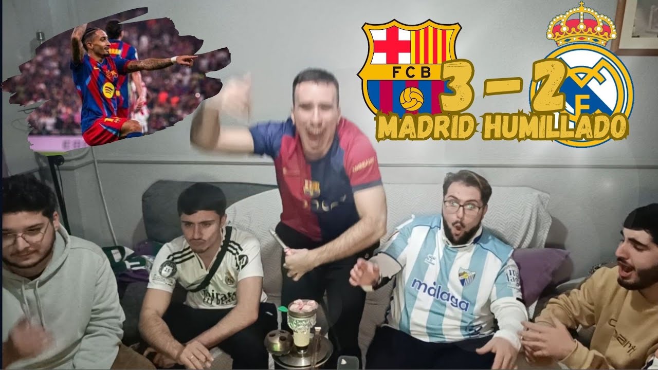 PALIZA MORAL | REACCIONANDO al FC BARCELONA 3-2 REAL MADRID CF la FINAL SUPERCOPA 2026 | JoseCC