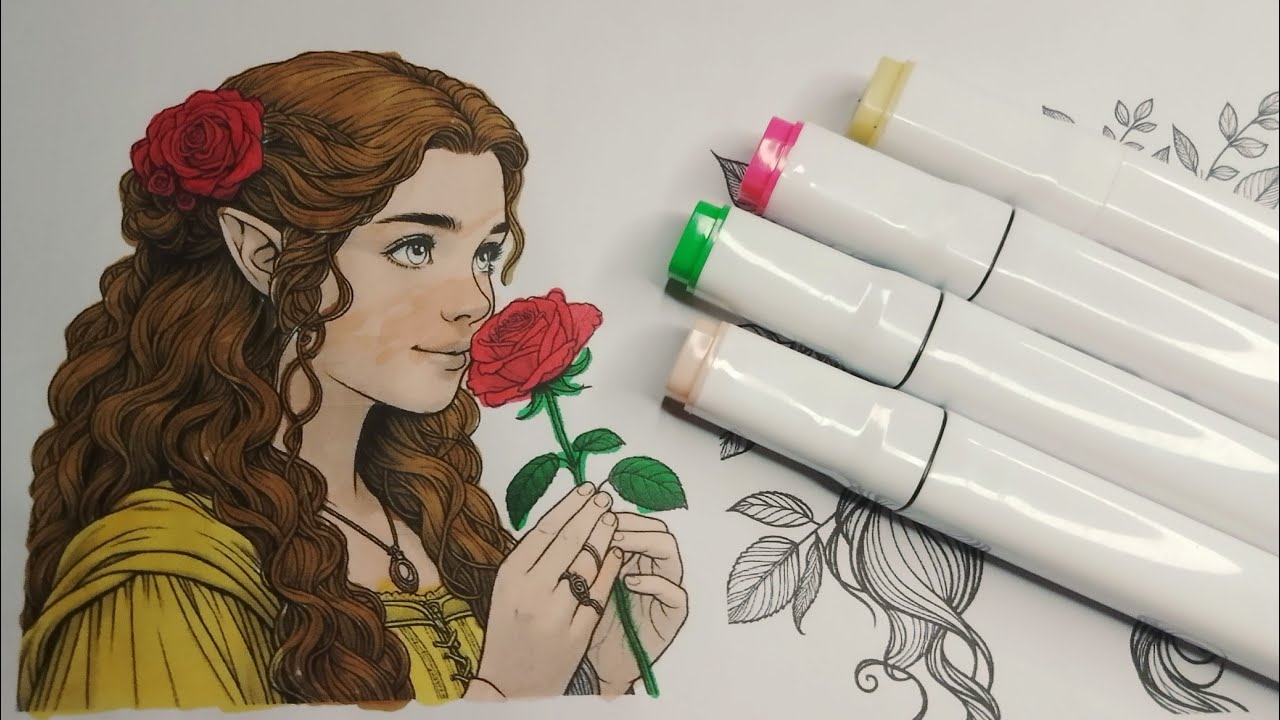 ASMR coloring,no talking.episode 1