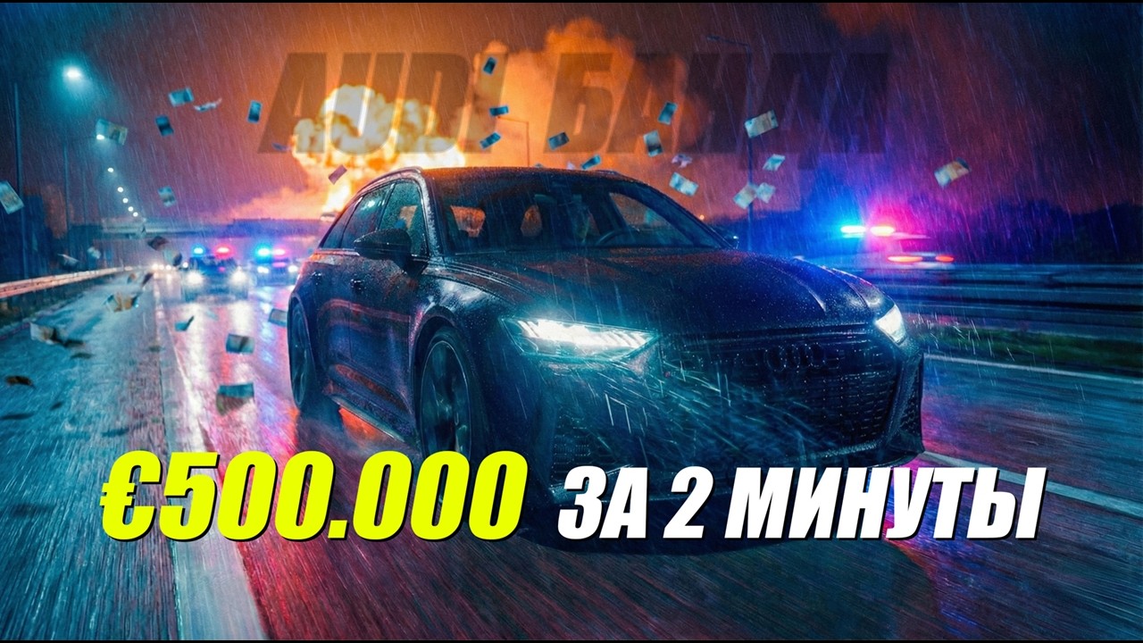 AUDI БАНДА: Почему Полиция Не Может Их Догнать?