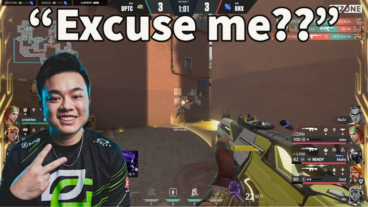 OpTic Victor Gets An INSANE ACE Against This Korean Team In The VCT!!!