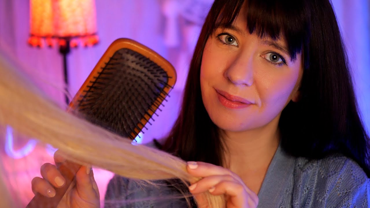 ASMR • Je te brosse les cheveux (démêlage ultra lent) • sommeil profond (FR)