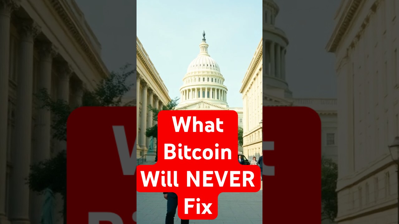 Bitcoin Fixes EVERYTHING...Except This!