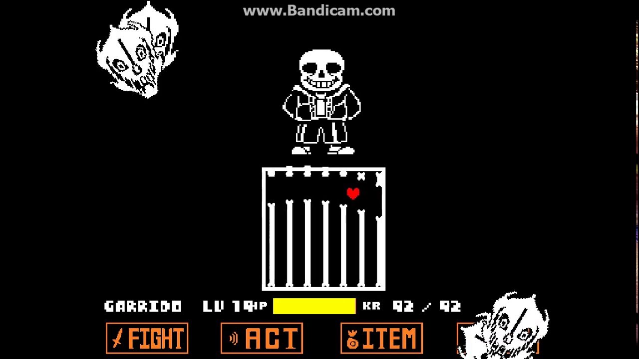 Undertale: Glitch in Sans Fight