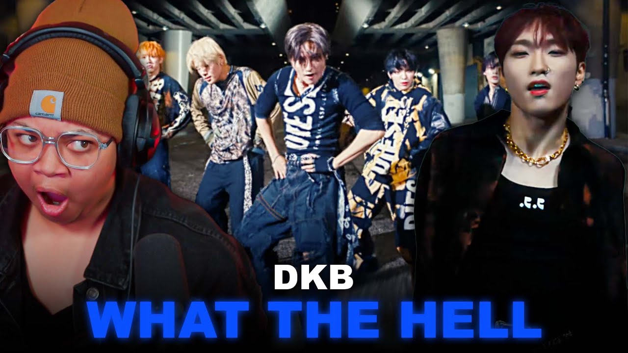 WTH IS RIGHT CAUSE WHAT?? | DKB(다크비) - What The Hell MV | Reaction