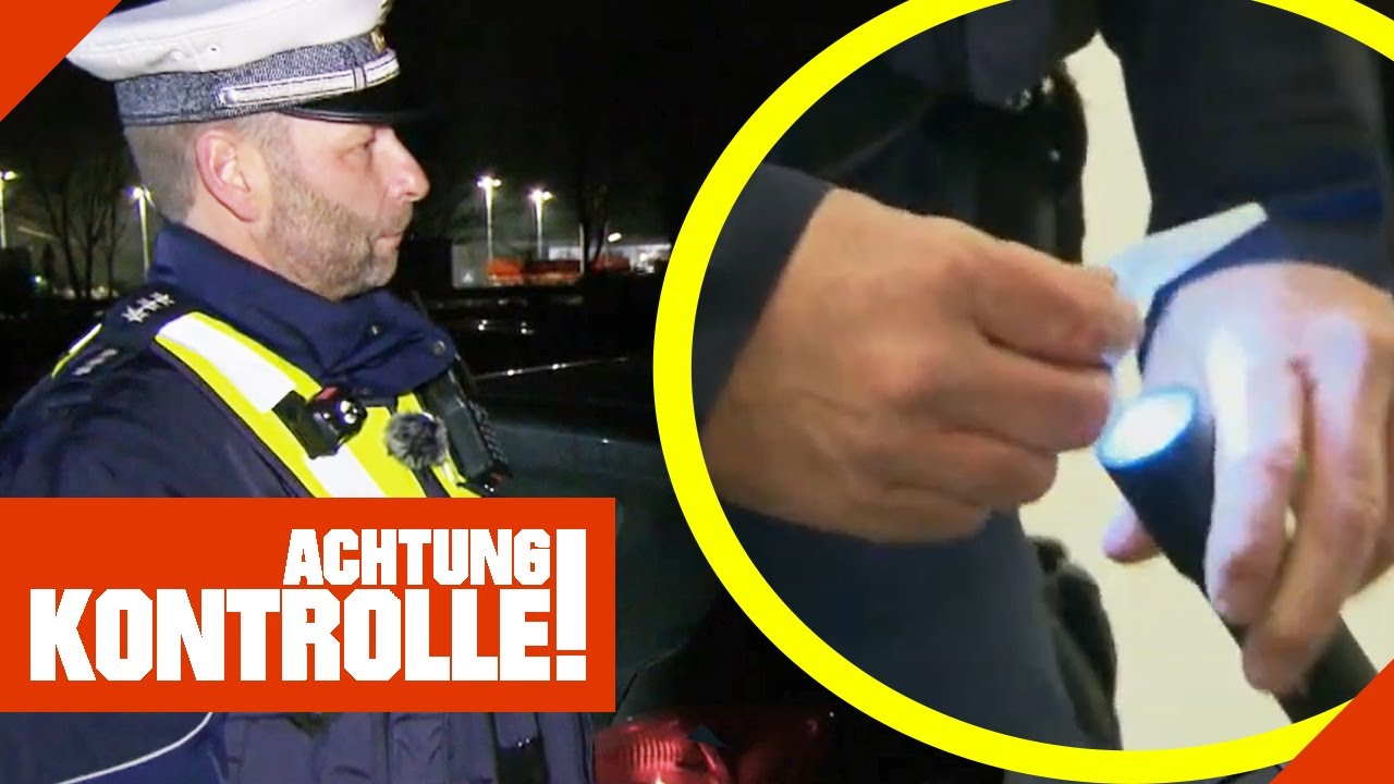 Flackernde Augen! Autofahrer wird zum Drogentest aufgefordert! | Achtung Kontrolle | Kabel Eins