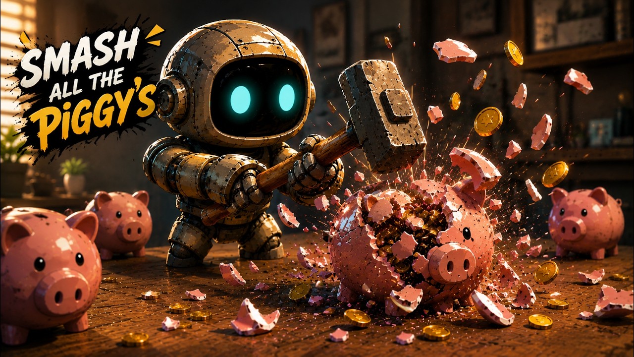 I must smash Piggybanks to survive - Bills Must Be Paid