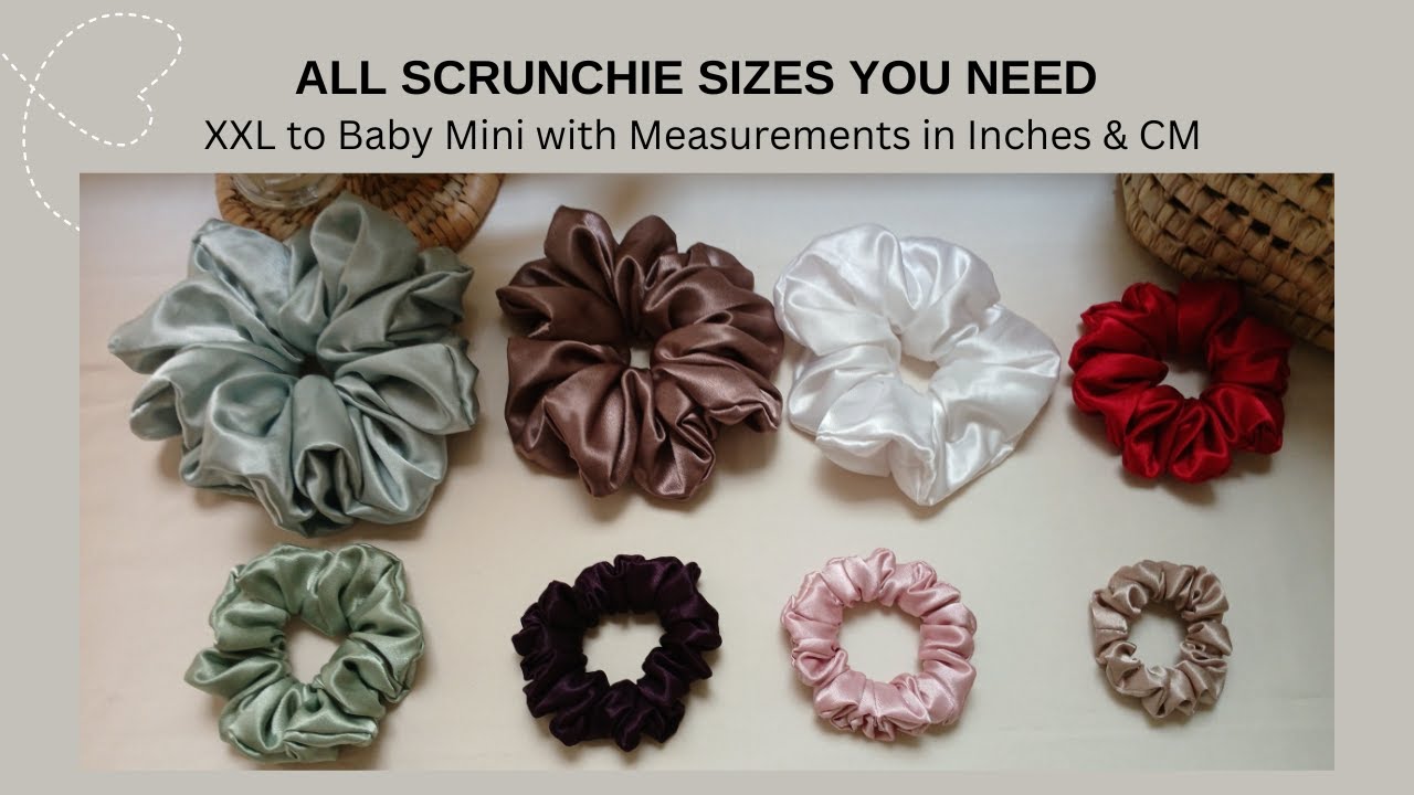 The Ultimate Scrunchie Showdown: Every Single Size Tested!