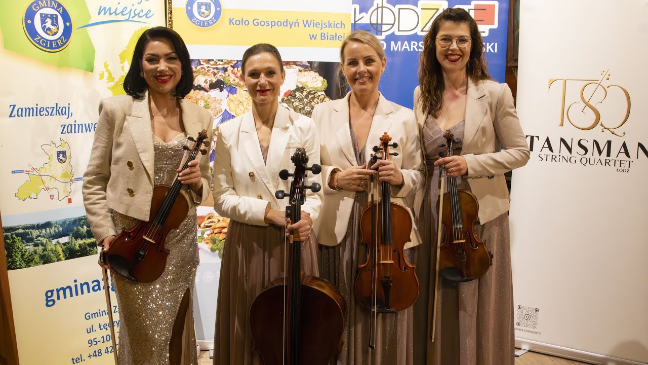 Tansman String Quartet i &bdquo;Cztery Pory Roku&rdquo; Vivaldiego - koncert Kolory Jesieni w kościele w Białej