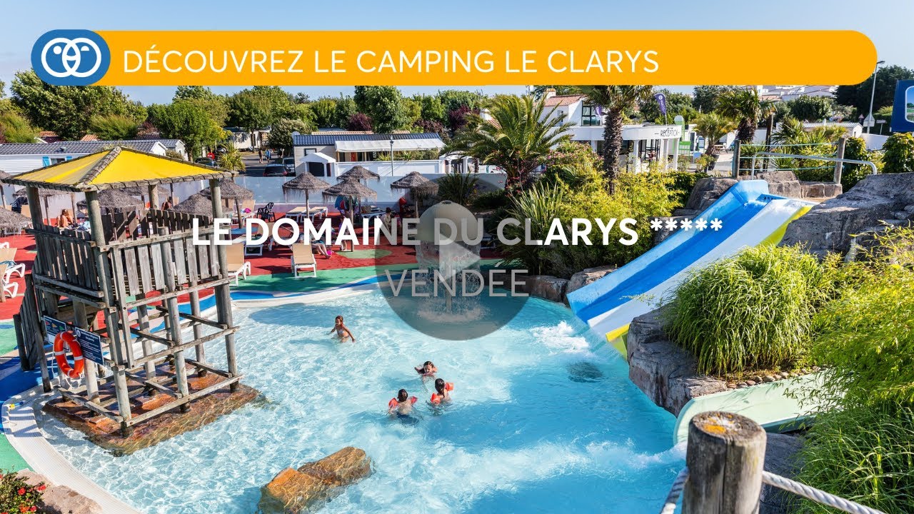 NOUVEAU ! 🆕 Le camping 5✰ Le Clarys Plage Homair Vacances, en Vendée