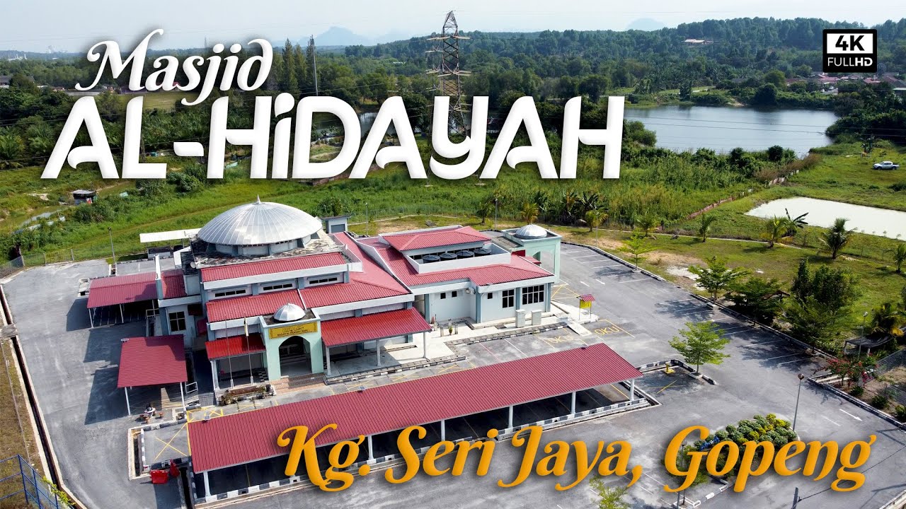 Masjid Al-Hidayah (Baru), Kampung Seri Jaya, Jalan Gopeng, 31000 Batu Gajah, Perak (4k Video)