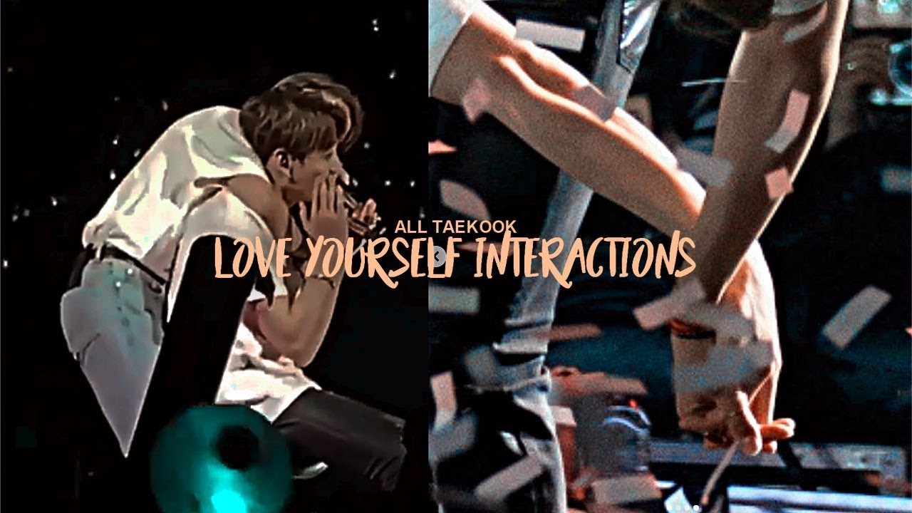 All Taekook Moments on LY Tour!