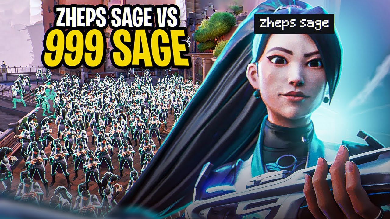 ZhepSage vs 999 Sage | TR'de en iyi sage'i benim dedi! | valorant @Zheps