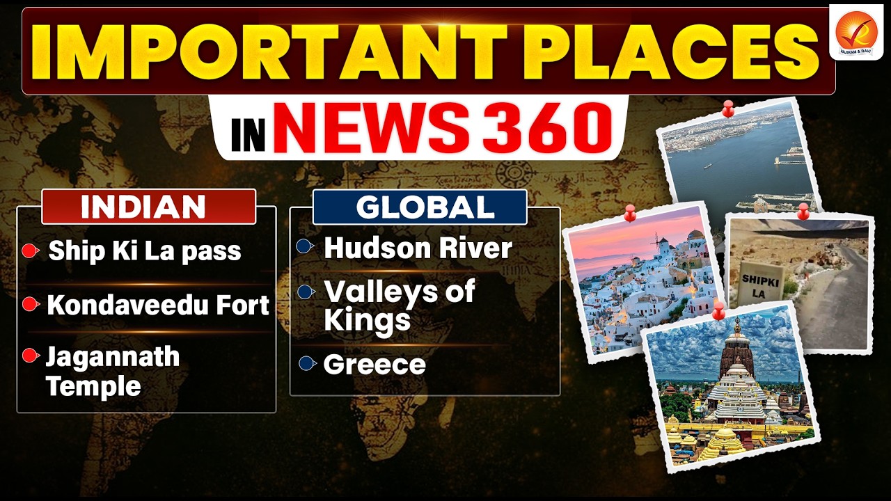 Places in News UPSC 2025-26 I UPSC Prelims 2026 I Geography in News I Feb 2nd Week