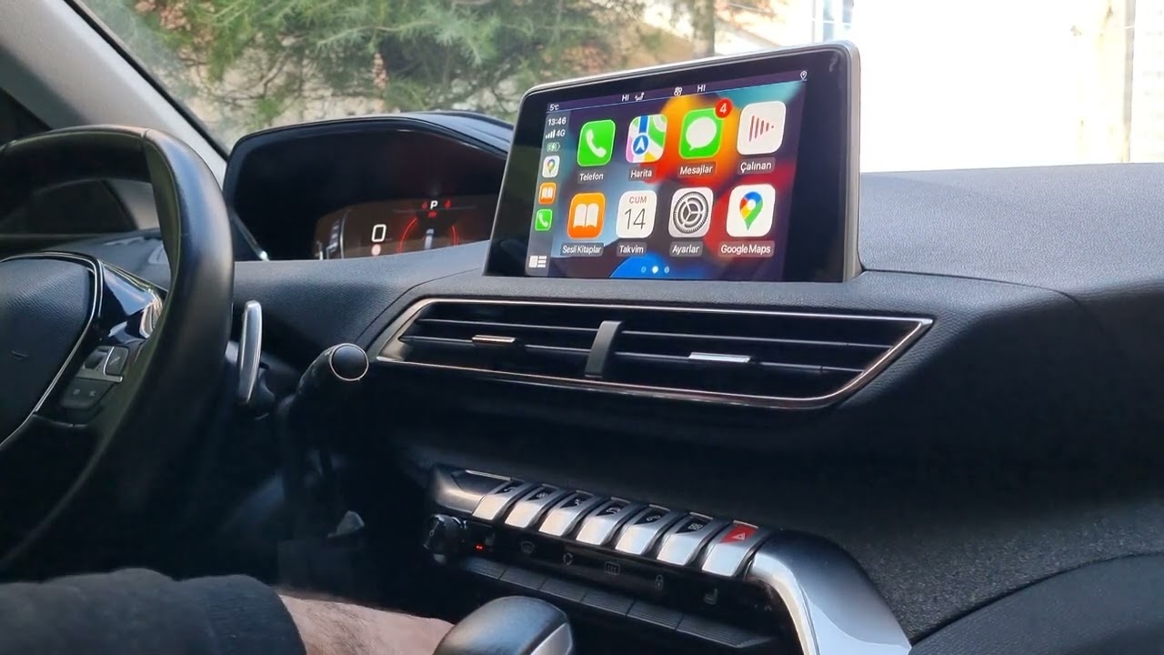 Peugeot 3008 | Kablosuz Apple Carplay Uygulaması #peugeot (Mixtech CP-76)