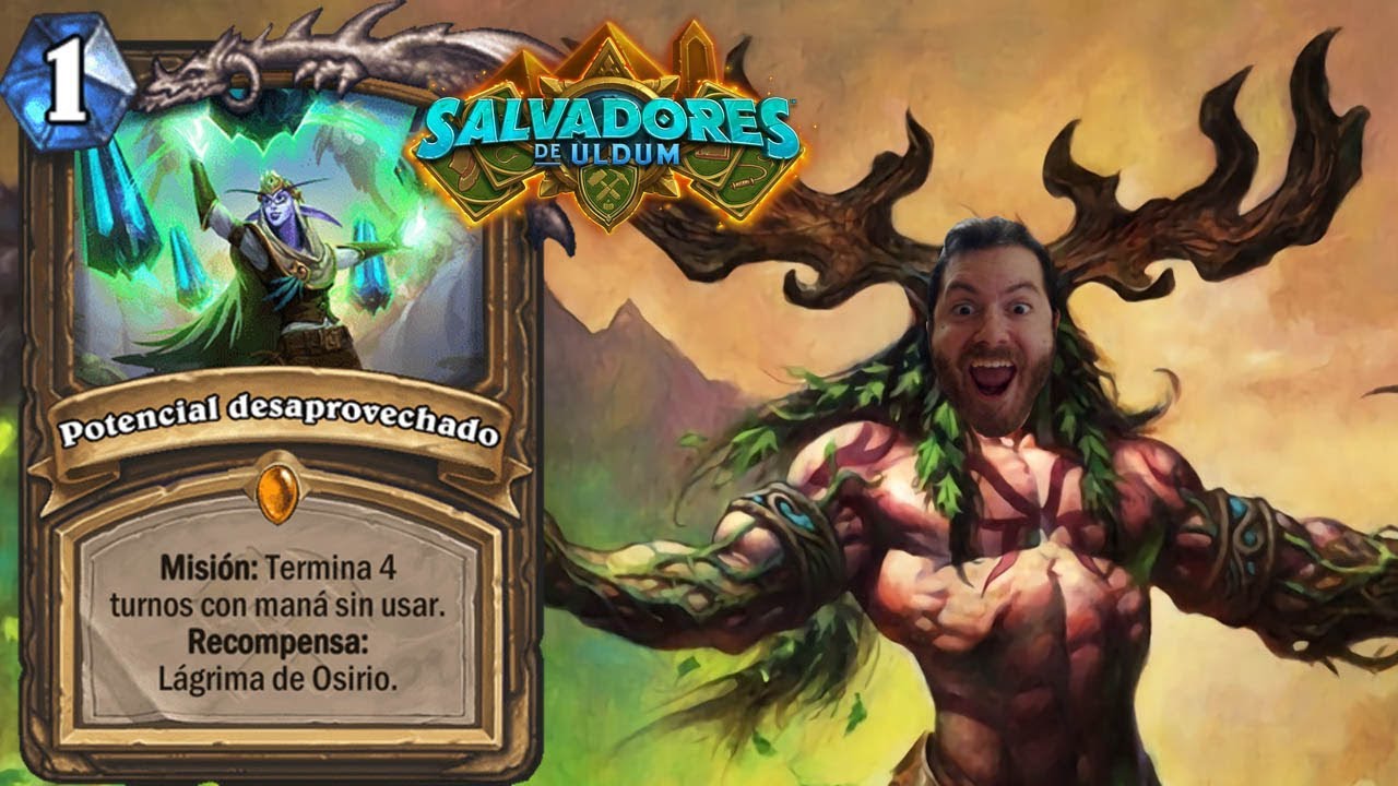 ¡VUELVE CENARIUS! ¡POTENCIAL DESAPROVECHADO! MAZO DRUIDA MISIÓN | SALVADORES DE ULDUM | HEARTHSTONE