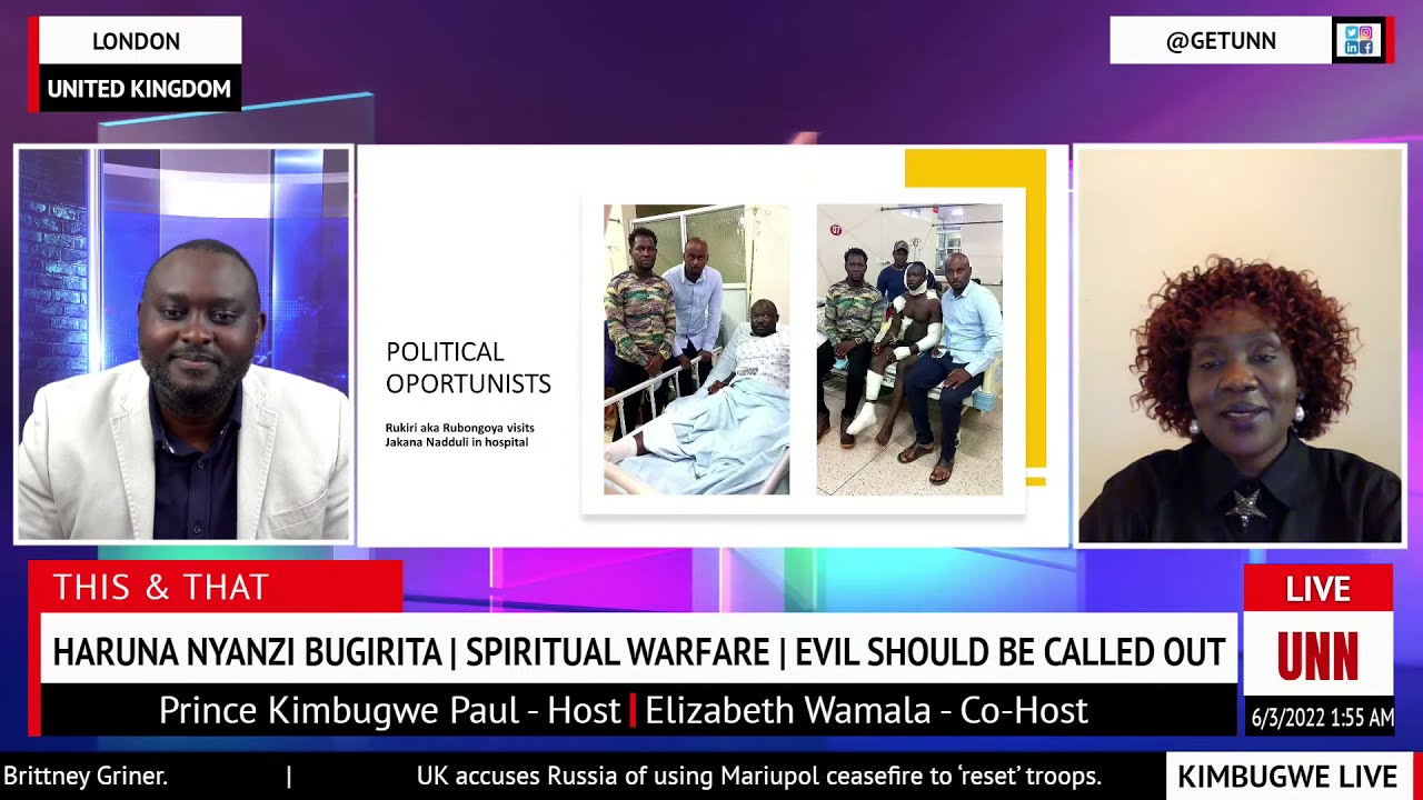 UNN TV | THIS & THAT | HARUNA NYANZI BUGIRITA | SPIRITUAL WARFARE | EVIL SHOULD BE CALLED OUT | M…