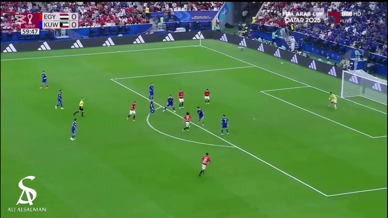 خالد صباح في كاس العرب 