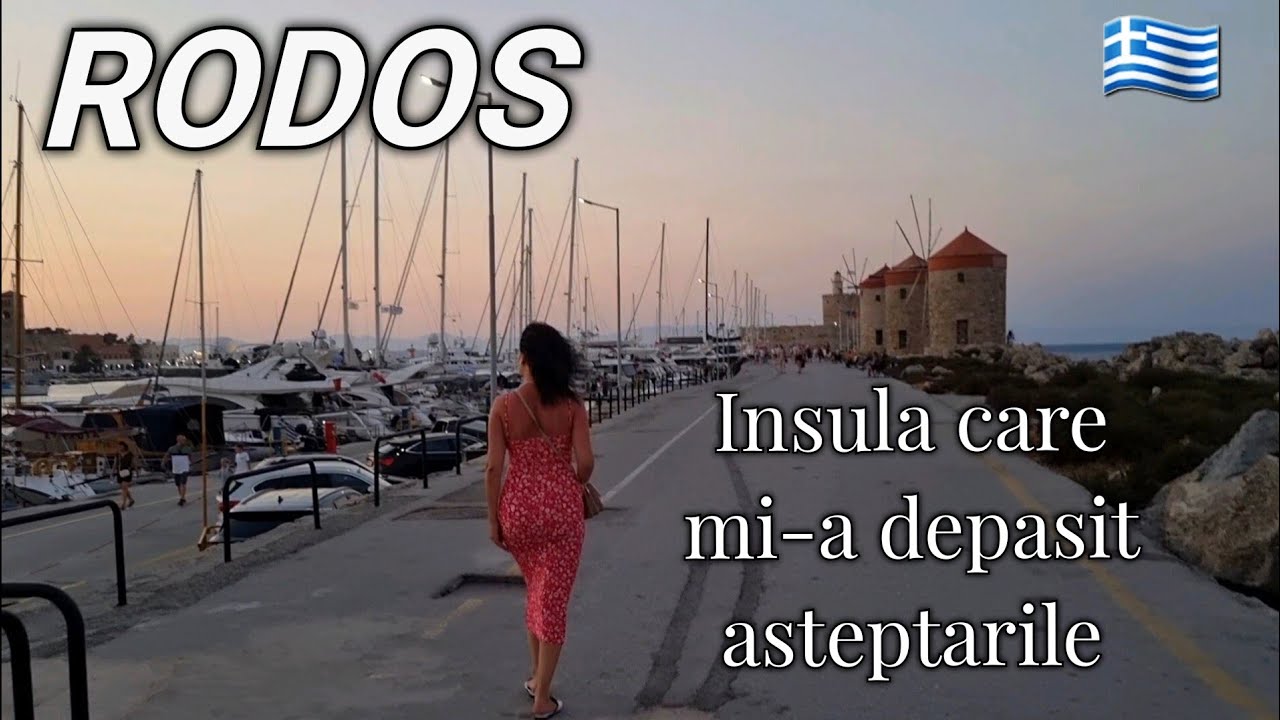 Este RODOS una dintre cele mai frumoase insule ale GRECIEI? Unde sa te cazezi? Ce defecte are?