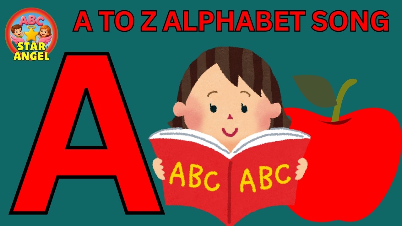 Песенка про букву А (яблоко) для детей: Веселый алфавит и фонетика