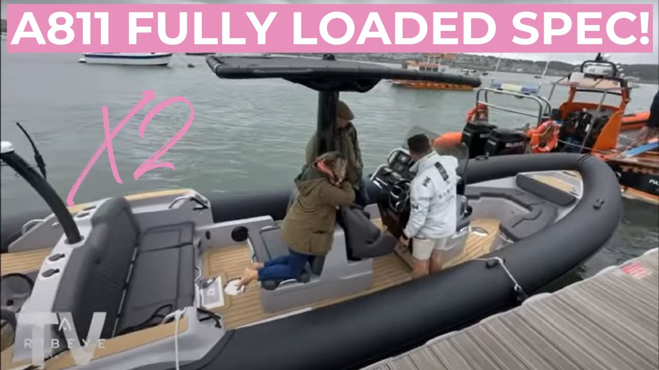 This vs. that: Two custom A811 RIB Boats fully loaded specification 🔥 🚤 💨