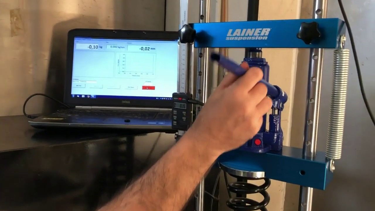 Spring Tester by Lainer Suspension Racing