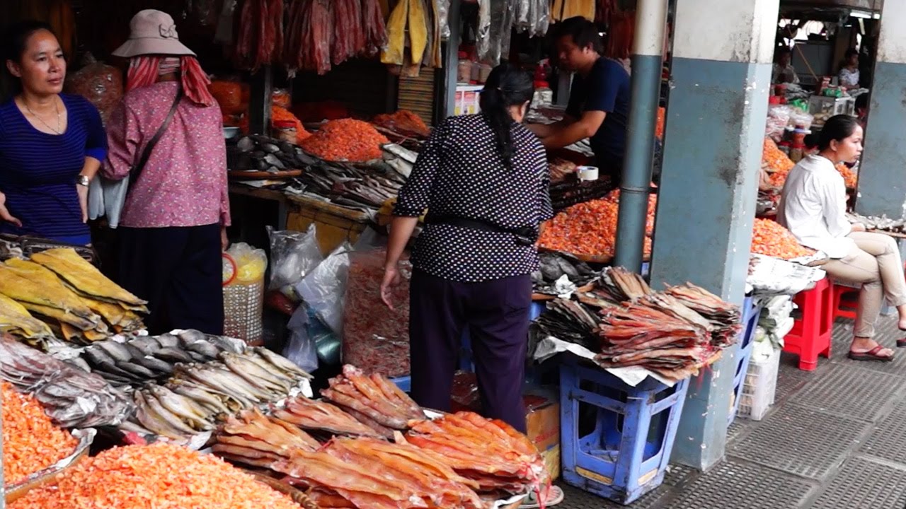 Cambodian Wet Market - Phnom Penh, Cambodia