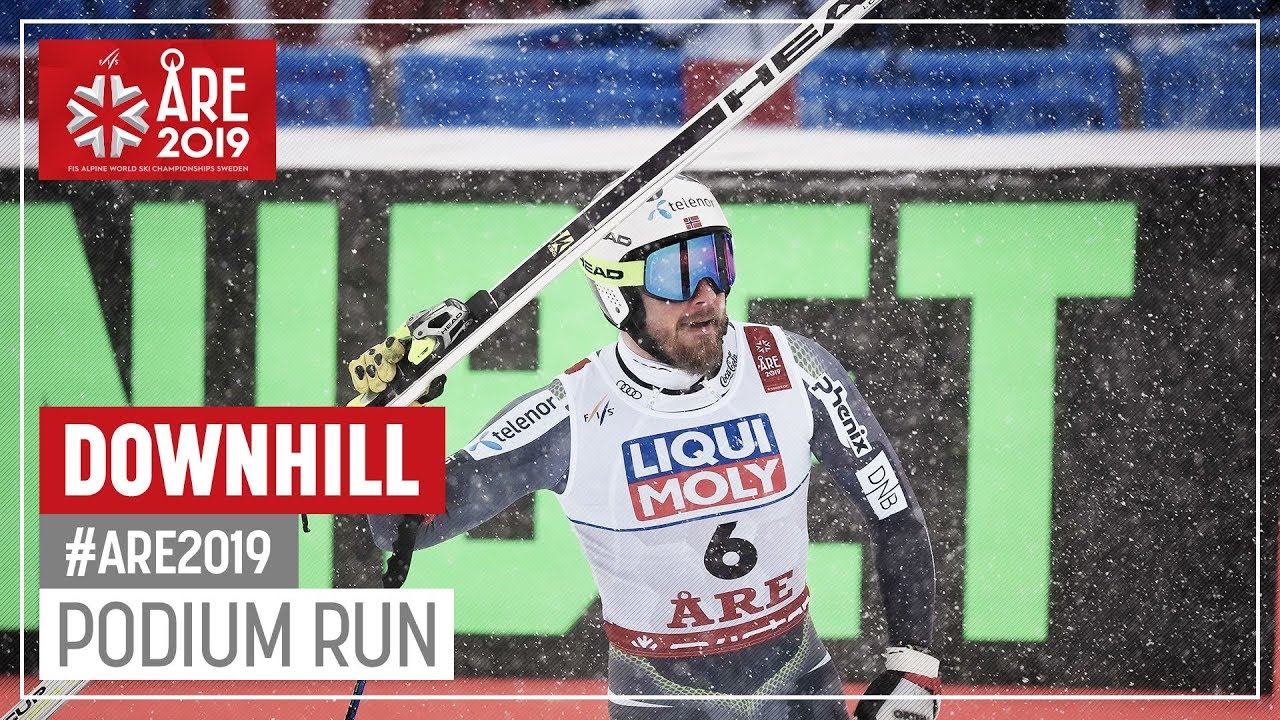 Kjetil Jansrud | Gold Medal | Men's Downhill | Are | FIS World Alpine Ski Championships