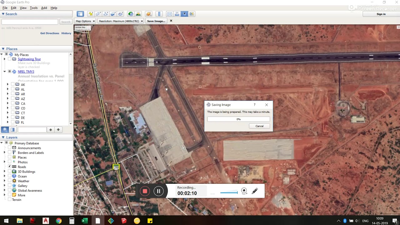 Import Satellite image to PVsyst - Near Shading scene