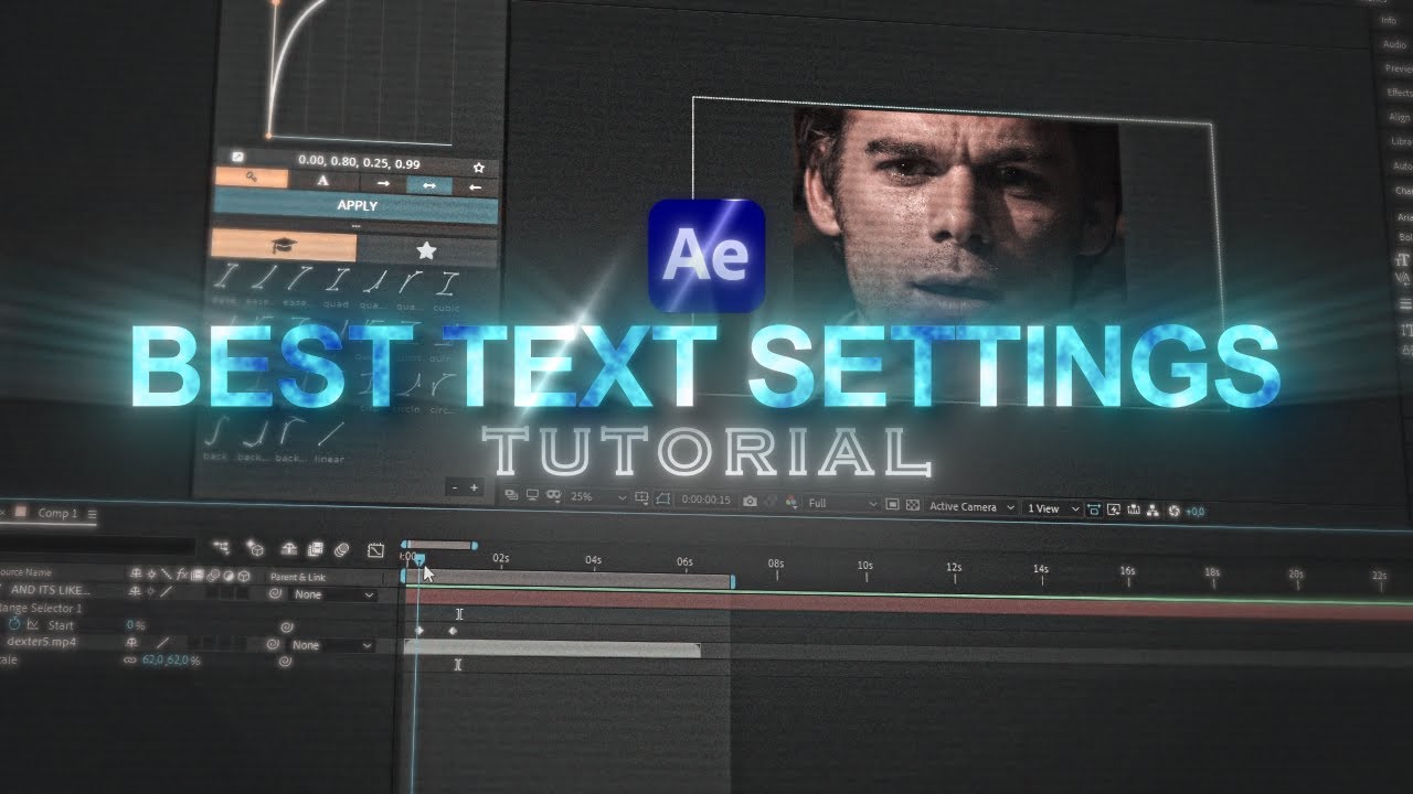 Best Text Settings for Viral Edits | After Effects Tutorial