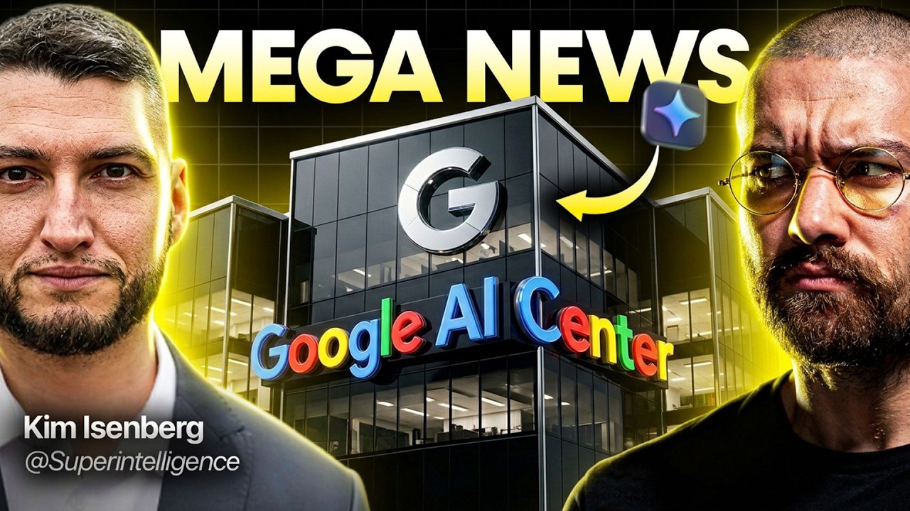 Googles KI-OFFENSIVE in Deutschland! Live vom AI Center Berlin