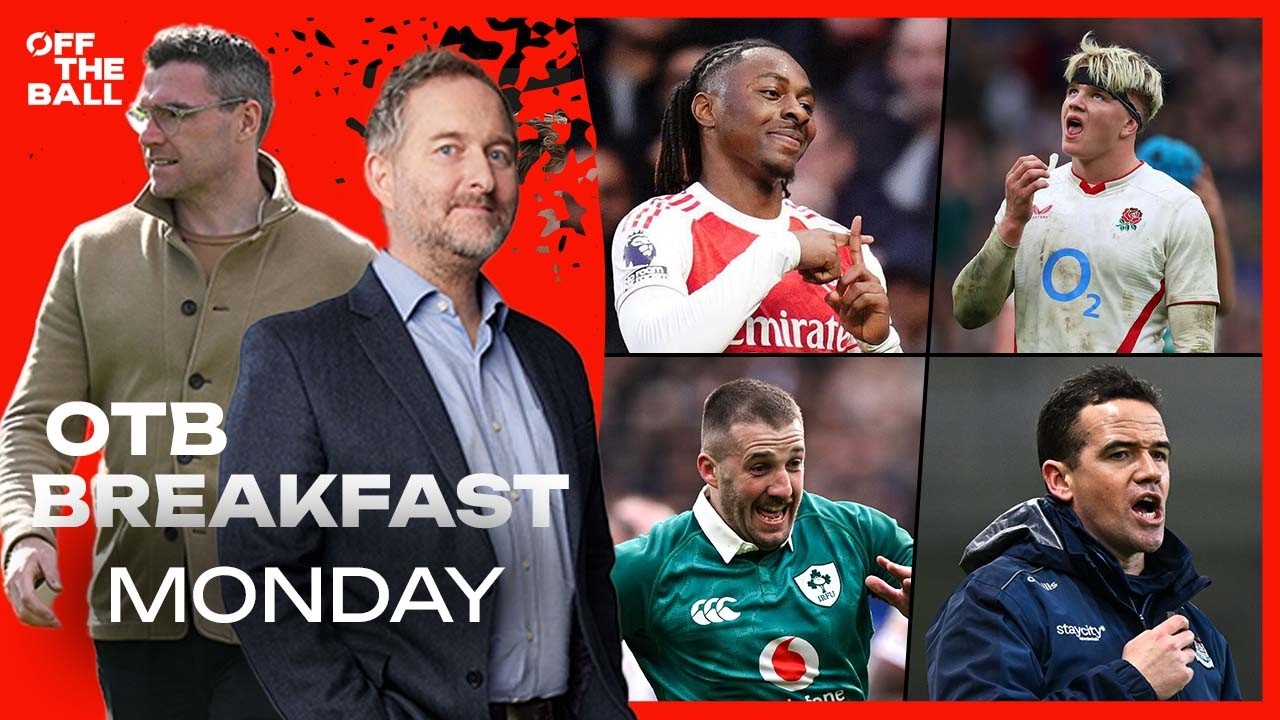 ENG 21-42 IRE - Alan Quinlan & Matt Williams + Arsenal BATTER Spurs & GAA!  | OFF THE BALL BREAKFAST