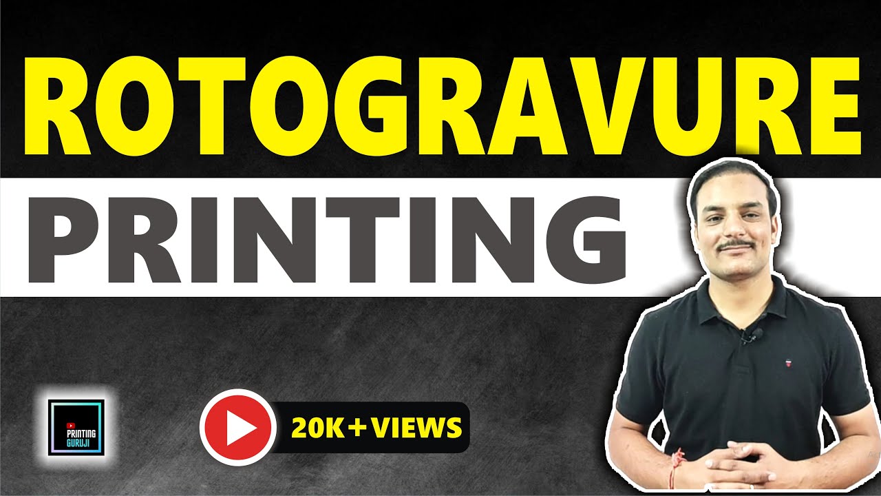 Rotogravure Printing Machine Process Step By Step In Hindi | PRINTING GURUJI | PRINTING TECHNOLOGY