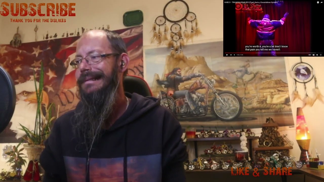 KASE.O - TIRANOSAURIUS REX (Prod. Harto y Escandaloso Xpósito)-Reaction