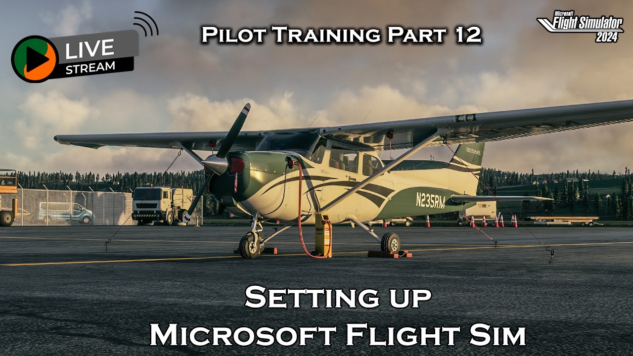 Pilot Training Part 12 | MSFS 2024 Setup + VOR Navigation