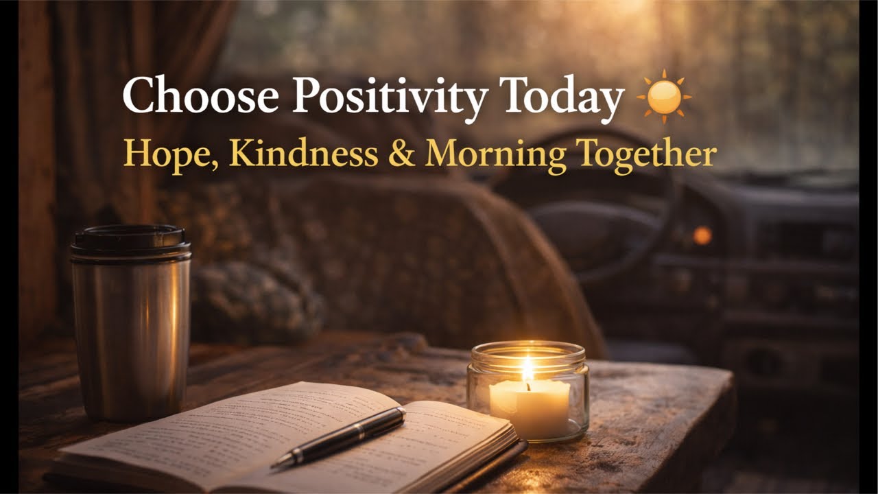 Choose Positivity Today ☀️ | Hope, Kindness & Morning Together