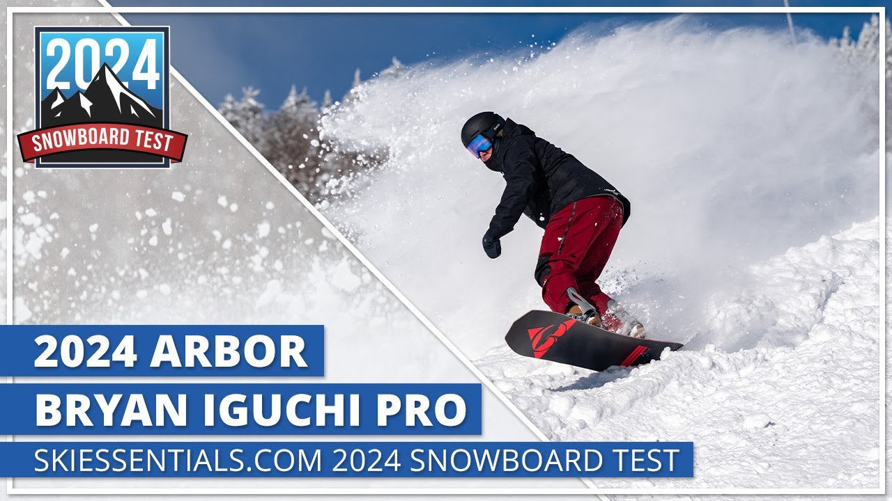 2024 Arbor Bryan Iguchi Pro - SkiEssentials com Snowboard Test
