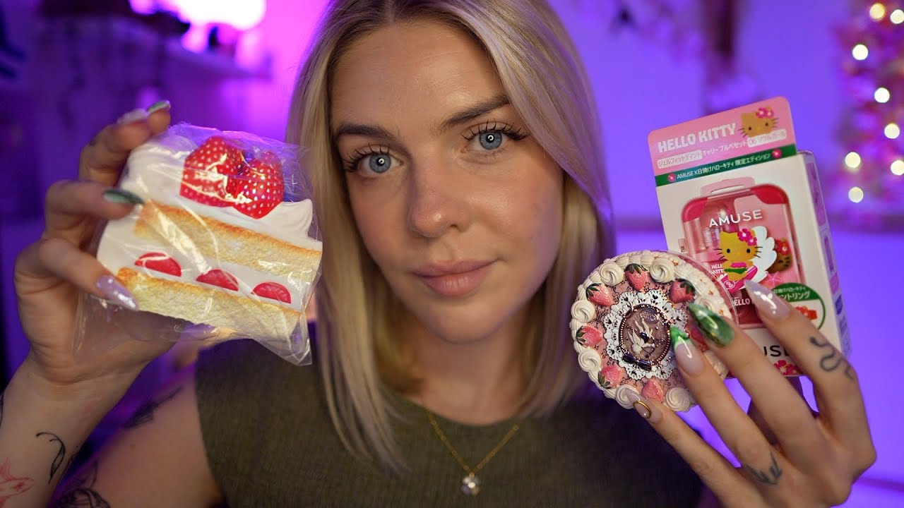 ASMR | Haul retour du Japon ✨ crinkle, squishy, tapping… Multidéclencheurs