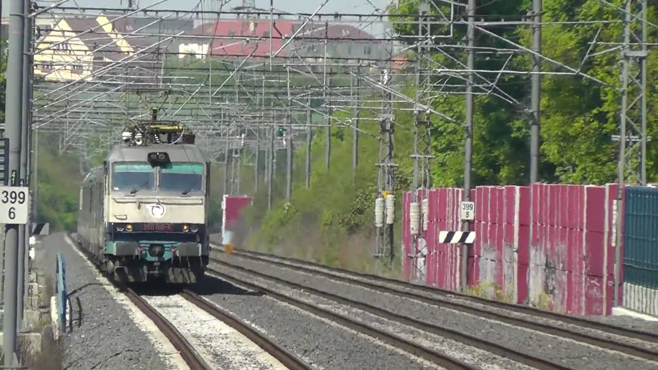 Trains in Prague 11 (CD, CD cargo, MAV, OBB, ZSSK)