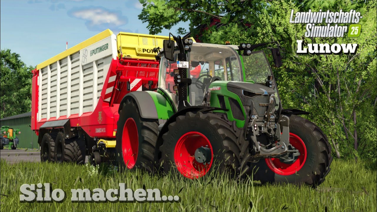LS25 Lunow [Projekt Heimat]#21 Ladewagen fahren mit dem 620