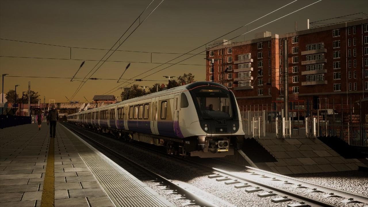 Train Sim World 6: Elizabeth Line Class 345 Departing Acton Mainline 