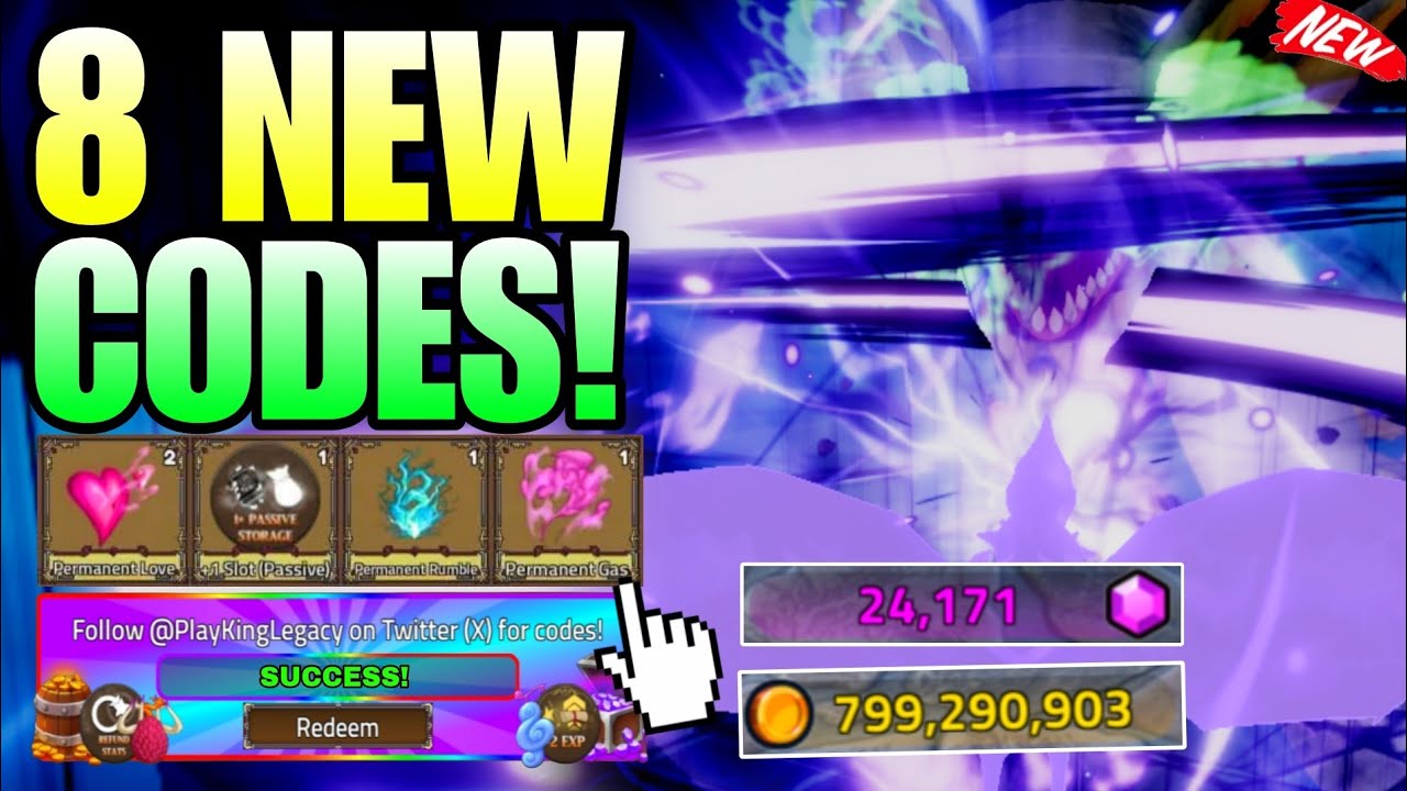 *NEW CODES* ALL WORKING CODES FOR KING LEGACY IN JANUARY 2026 - ROBLOX KING LEGACY CODE IN UPDATE