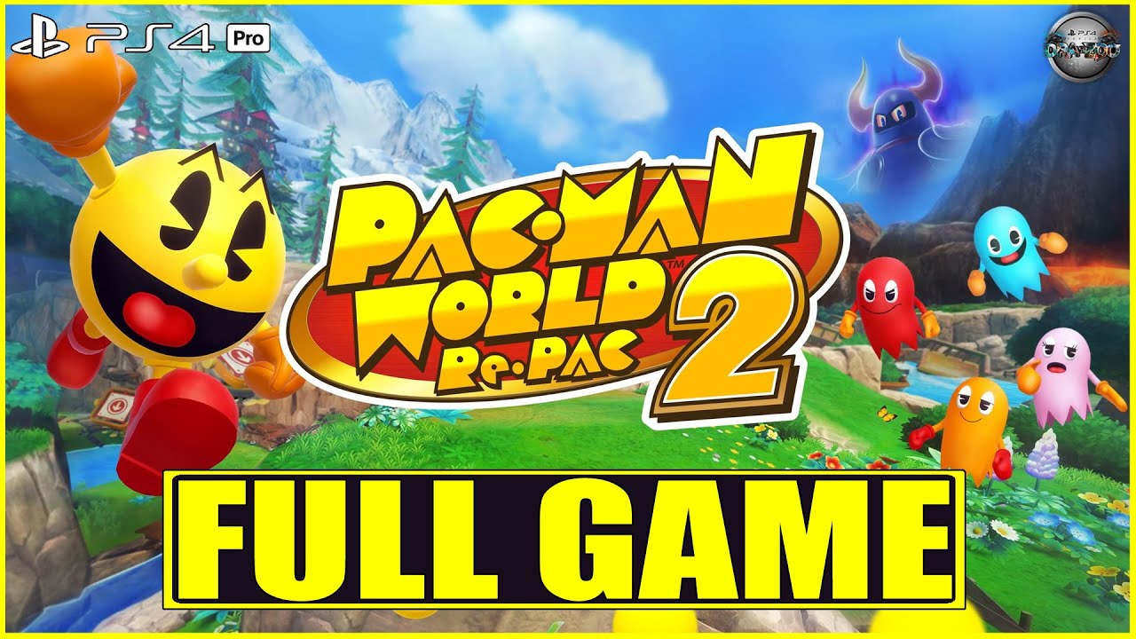 Pac Man World 2 Re PAC FULL GAME Walkthrough Gameplay PS4 Pro (No Commentary)