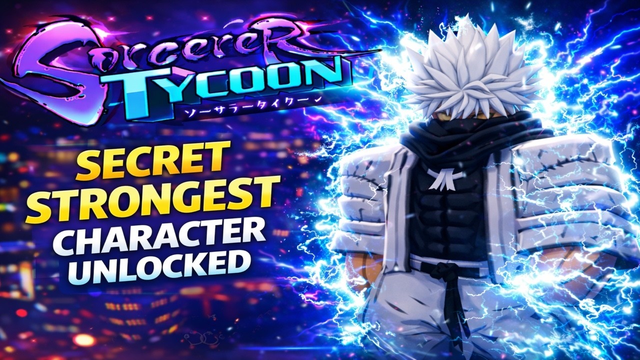 Годжо официально признан лучшим юнитом в игре Sorcerer Tycoon.