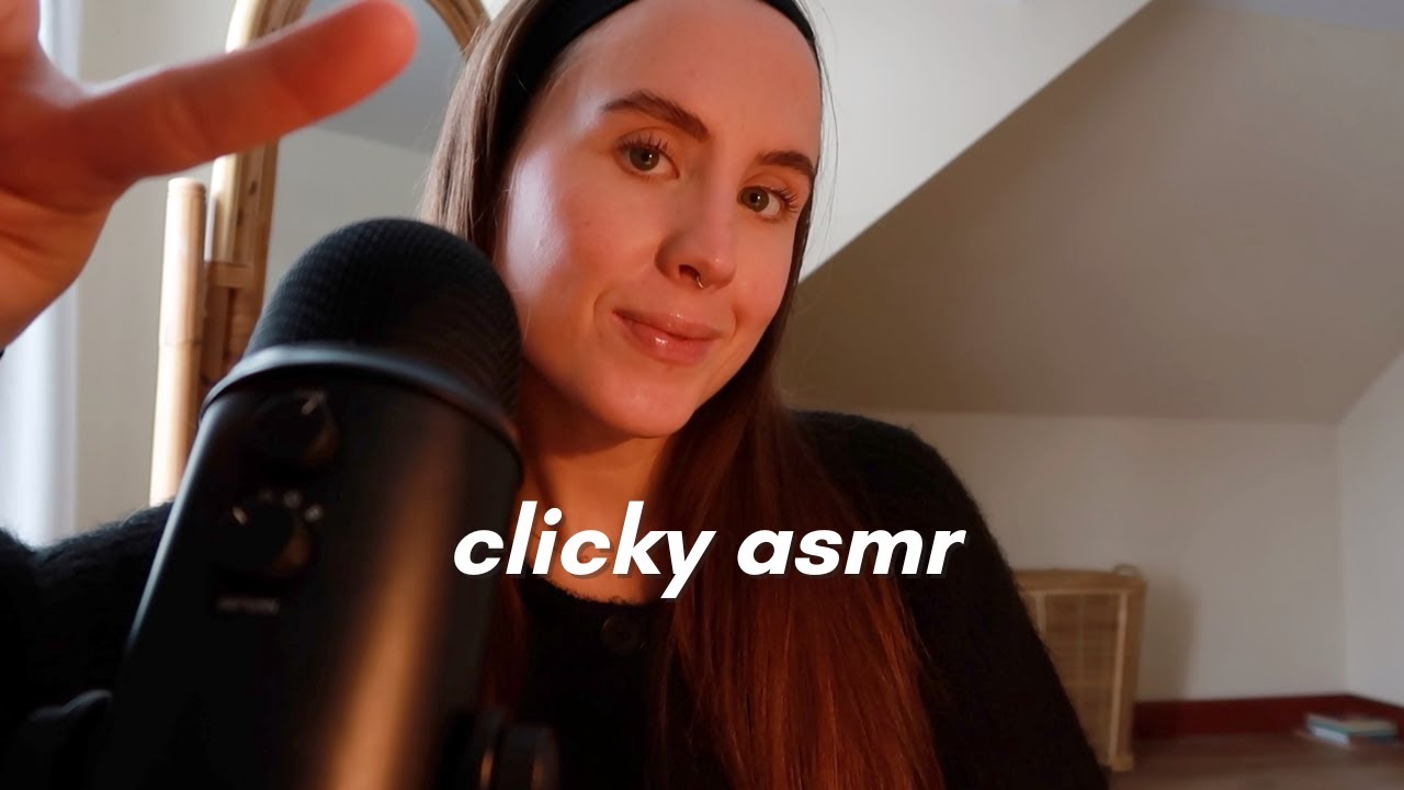 ASMR ~ For People Who LOVE Clicky Whispers ⭐️