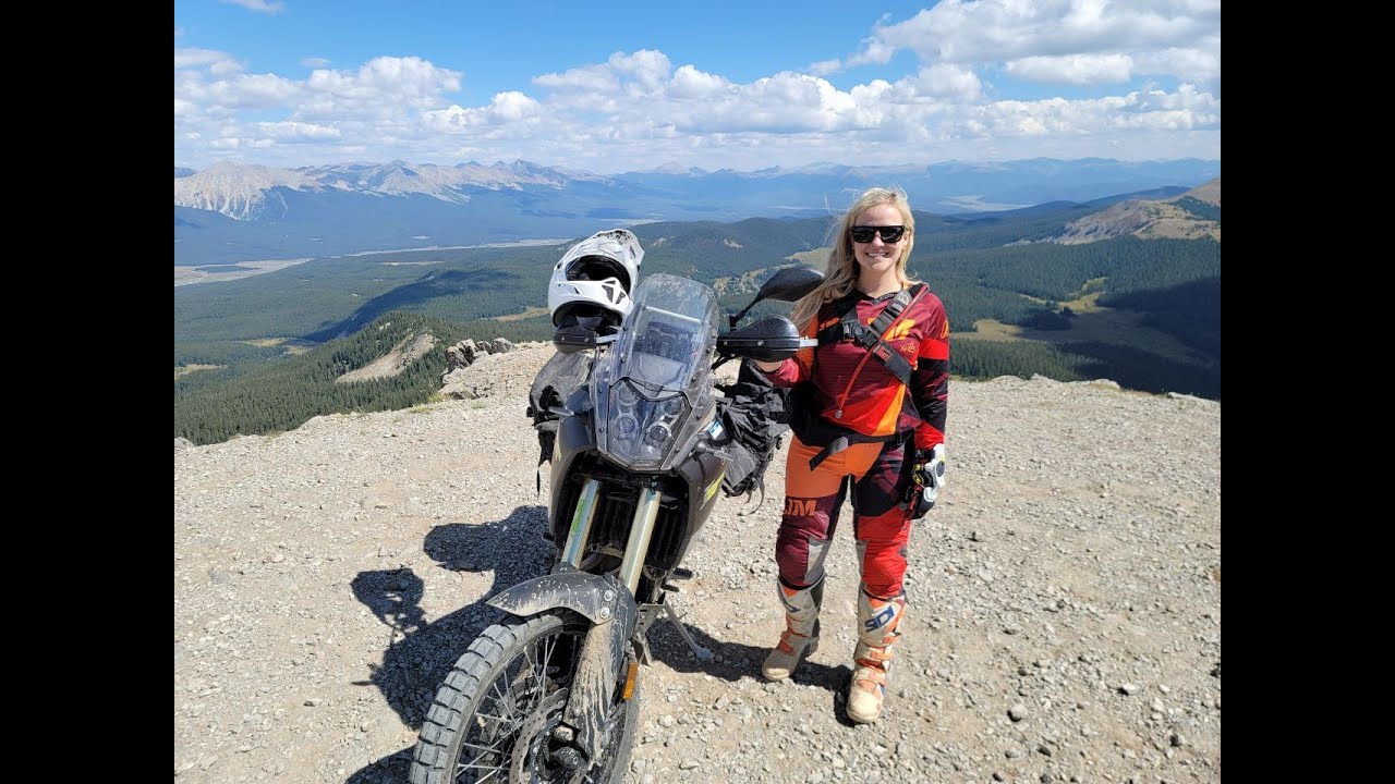 T7 Tenere 700 WITH LUGGAGE to FLAG MOUNTAIN via 