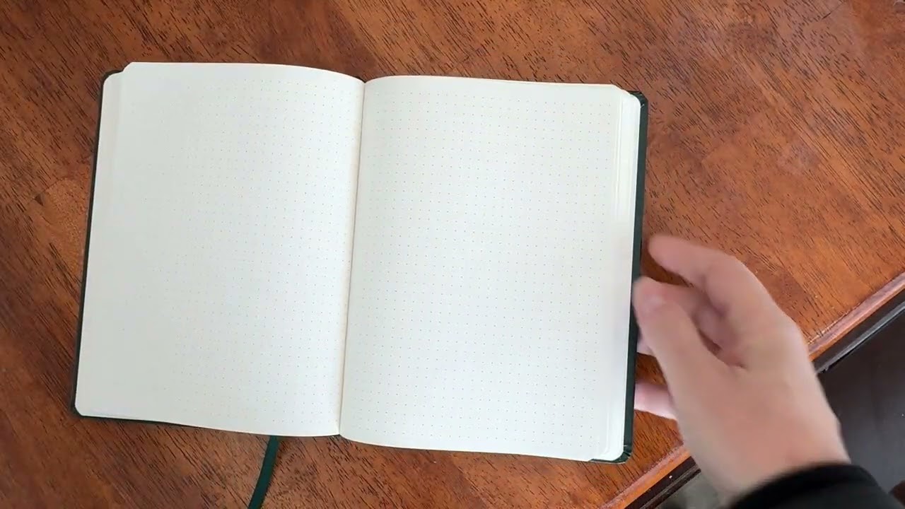 James Burke A5 Dot Grid Notebook Review and Chat