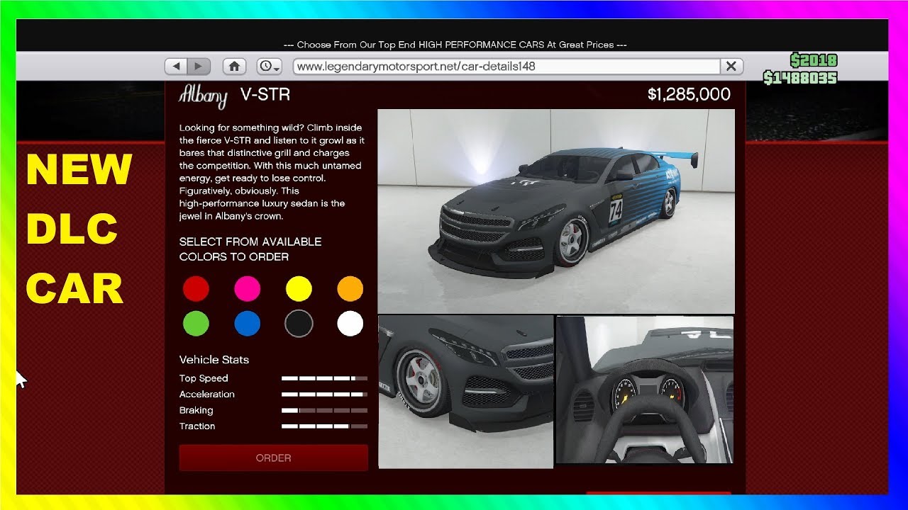 GTA 5 Online - NEW Albany V-STR Customization! (Diamond Casino Heist)